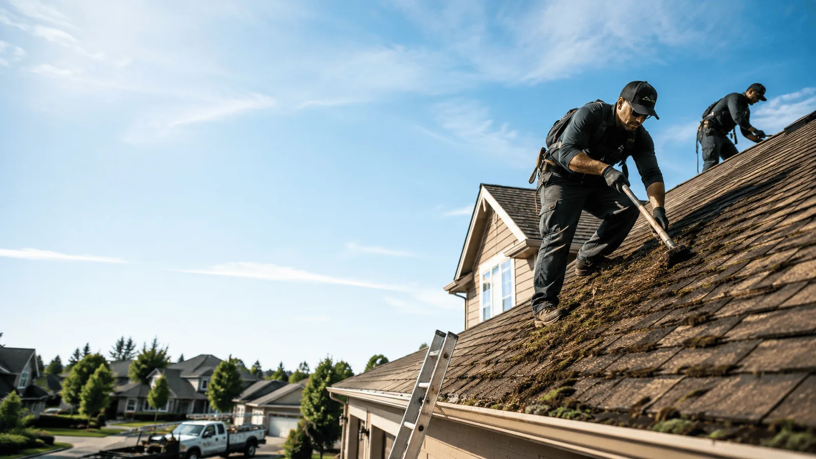 Roof Moss Removal in Julian, NC near me